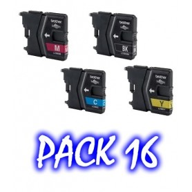 Brother LC985 PACK 16 COMPATIBLE