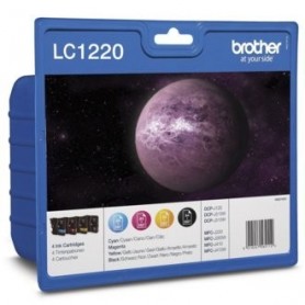 Brother LC1220 PACK 4 COLORES ORIGINAL