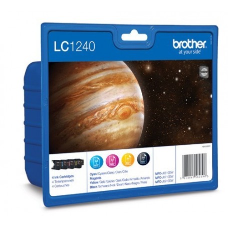 Brother LC1240 PACK 4 COLORES ORIGINAL