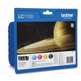 Brother LC1100 PACK 4 COLORES ORIGINAL