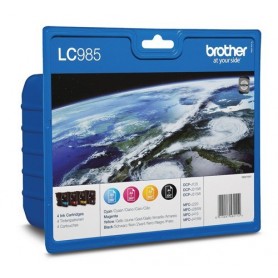 Brother LC985 PACK 4 COLORES ORIGINAL