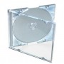 100 CAJA MINI CD  DVD TRANSPARENTE