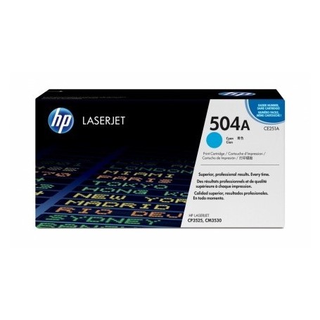 HP CE251A CIAN ORIGINAL