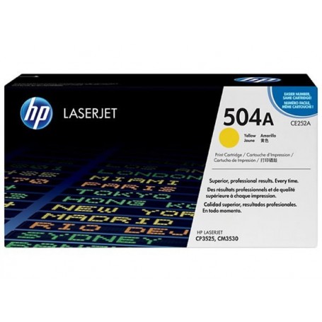 HP CE252A AMARILLO ORIGINAL