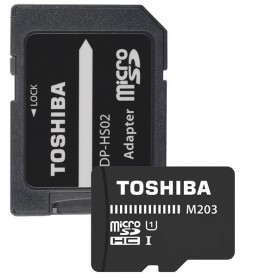 Toshiba THNM203K2560EA Micro SDXC 256GB Clase 10 100MBs UHSI  Adaptador SD