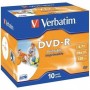 VERBATIM DVDR PRINTABLE PACK 10