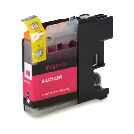 Brother LC123 MAGENTA COMPATIBLE