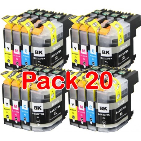 Brother LC223 PACK 20 COMPATIBLE