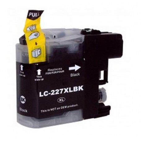 Brother LC227 LC225 NEGRO COMPATIBLE