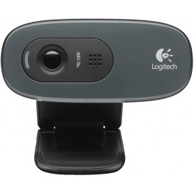Logitech 960001063 Webcam C270 HD 3Mpx Negra