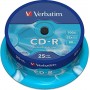 Verbatim CD-R 52x 700MB (Tarrina 25 Uds)