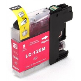 Brother LC125 XL MAGENTA COMPATIBLE