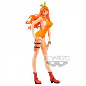 Figura Nami Glitter & Glamours One Piece Stampede A 25cm