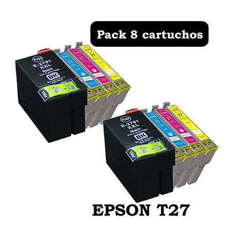 Epson T27 PACK 8 COMPATIBLE