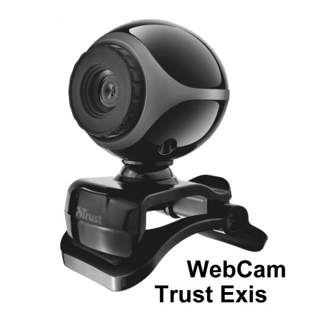 Webcam Trust Exis con micrófono incorporado