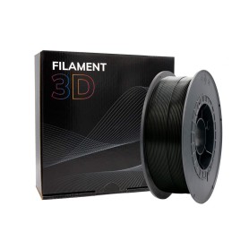 Filamento 3D PLA - Diámetro 1.75mm - Bobina 1kg - Negro