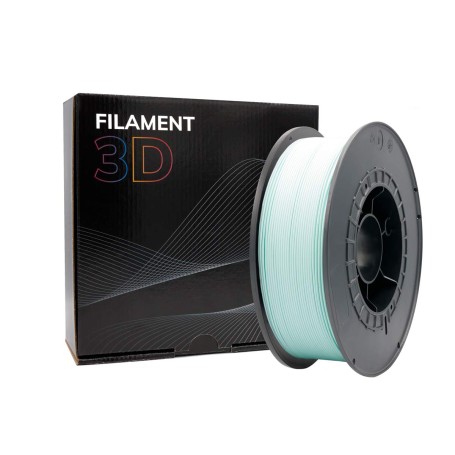 Filamento 3D PLA - Diámetro 1.75mm - Bobina 1kg - Espuma de mar