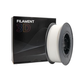 Filamento 3D PLA - Diámetro 1.75mm - Bobina 1kg - Blanco