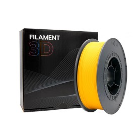 Filamento 3D PLA - Diámetro 1.75mm - Bobina 1kg - Amarillo