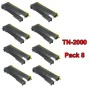 BROTHER TN-2000 / TN-2005 PACK 8 COMPATIBLE HL-2020 HL-2030 HL-2032 HL-2035 HL-2037 HL-2040 HL-2040N HL-2050 HL-2070N