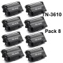 BROTHER TN-3610 COMPATIBLE PACK 8