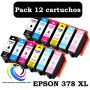 Epson 378XL PACK 12 COMPATIBLE