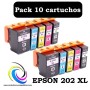 Epson 202XL Pack 10 COMPATIBLE