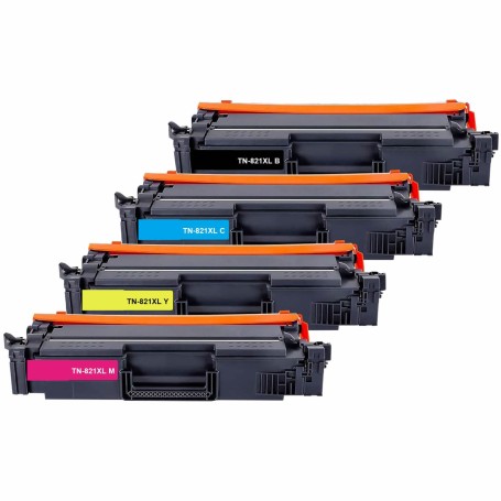 BROTHER TN-821 XXL Pack 4 - HL L9430CDN, HL L9470CDN, MFC L9630CDN, MFC L9670CDN