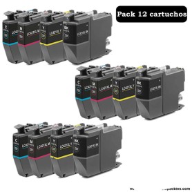 BROTHER LC421XL PACK 12 COMPATIBLE