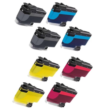 BROTHER LC422 XL PACK 8 COMPATIBLE