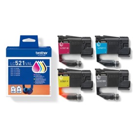 BROTHER LC521 PACK 4 ORIGINAL